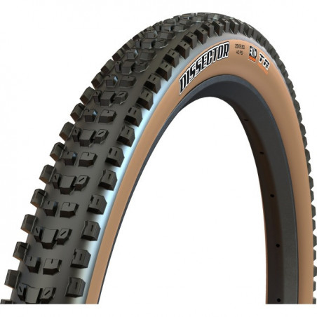 Maxxis Dissector EXO TR Dual E-25 29x2.60 Tanwall, 66-622 Faltreifen 60TPI braun