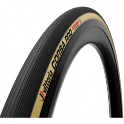 Vittoria Corsa Pro TLR 700x32C (Giro d'Italia Bundle), 32-622 faltbar Cores/Graph 2.0 br/schw (inkl. Milch u. 60mm Ventil)
