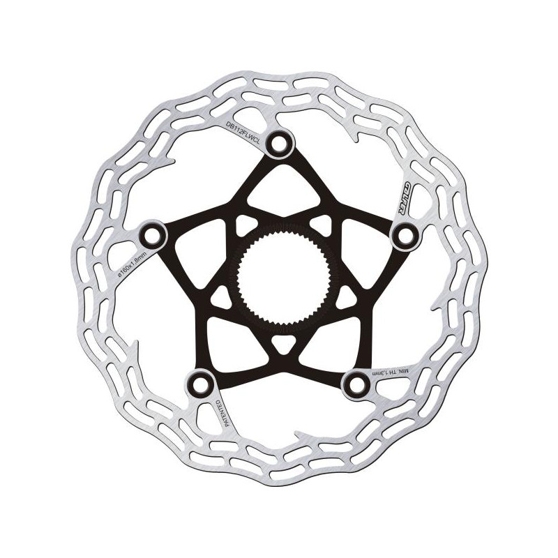 Galfer Shark Road Two-Piece DB112FLWCL Centerlock 160mm x 1.8mm Bremsscheibe