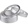 Spank Spacer Kits 1 1/8", 3/6/12mm, chrom