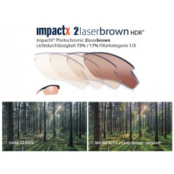 Rudy Project Rydon impactX2 Linse photochromic laser brown