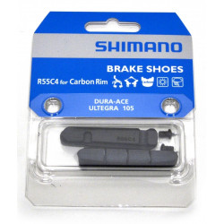 Shimano Dura Ace Bremsgummi R55C4 für Carbonfelge, Paar  BR-9000/9010/7900/7800