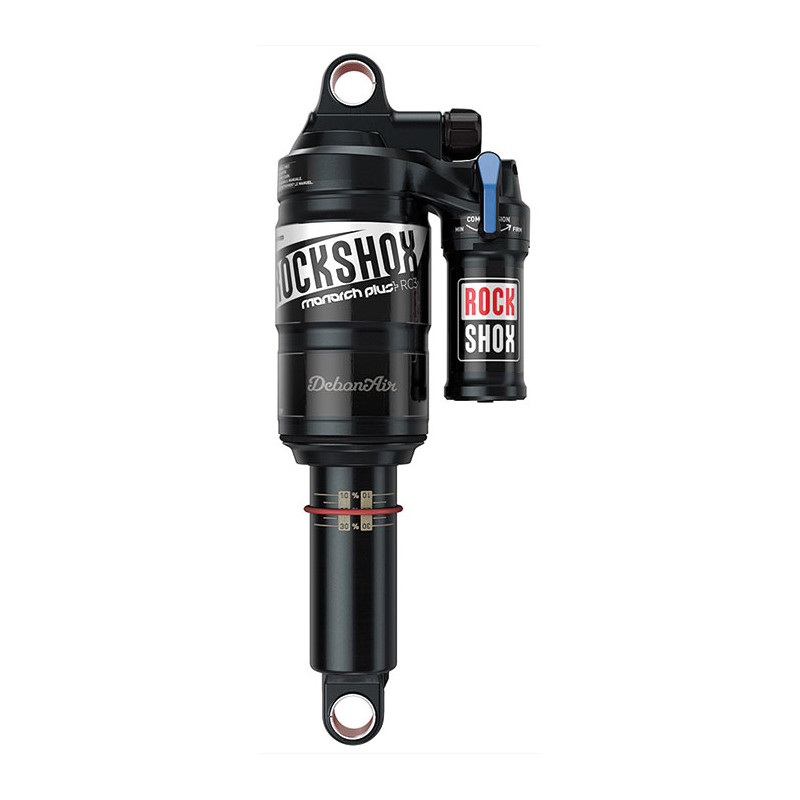 RockShox Rear Shock Monarch Plus RC3 (216x63/8.5x2.5) DebonAir Tune MidReb/MidComp, Fast Black Body B3