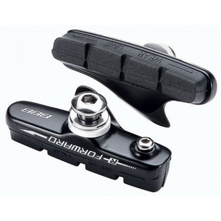 Bremsschuh Roadstop Shimano/Sram Road Cartridge, schwarz, 2 Paar