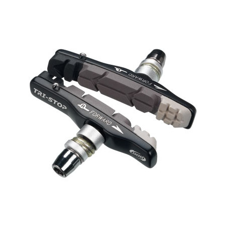 Bremsschuh Tristop Shimano V-Brakes MTB Cartridge, 3-Color, 3-Contour, 2 Paar