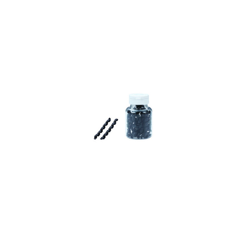 Rahmenschutz Silicon für Kabel 4-5mm, 25 Stück schwarz