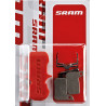 AM DB BRAKE PAD SRAM HRD ORG/AL 1 SET