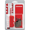 Disc Brake Pads Sintered/Steel (includes guide pin, clip & pad spreader) - SRAM Hydraulic Road Disc, Level Ultimate/TLM