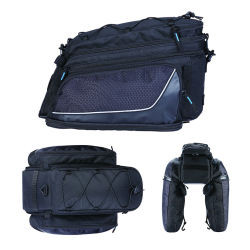 Gepäckträgertasche 5'200-12'000cm3, inklusiv Regenschutz