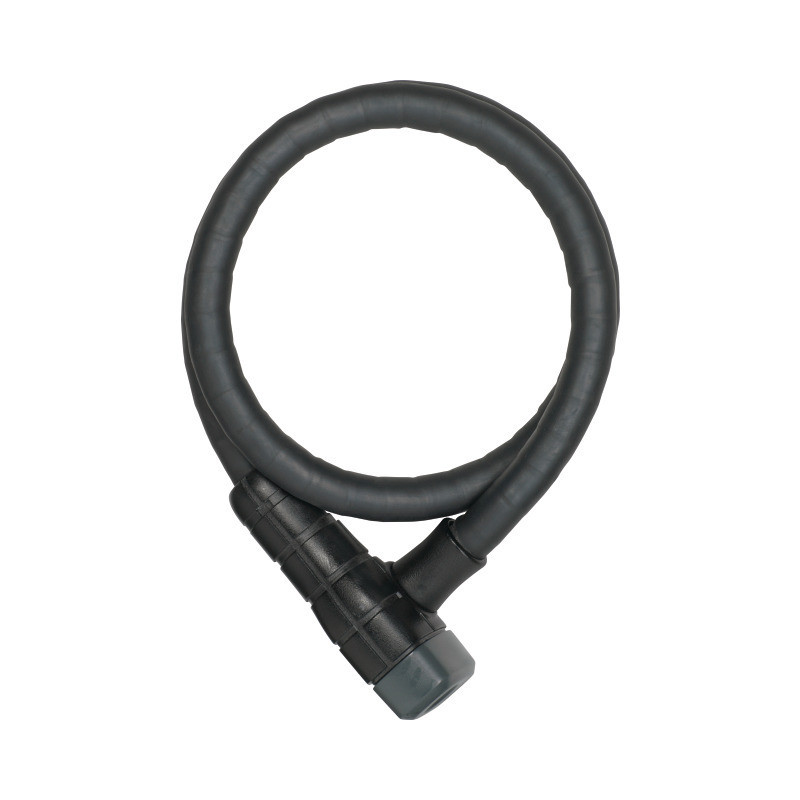 Abus Panzerkabelschloss Microflex 6615K/85 mit Halter SCMU 6K schwarz