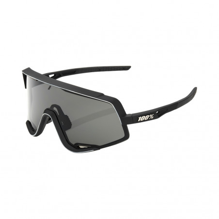 100% Glendale Brille soft tact black, smoke & clear Linse