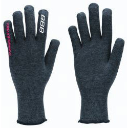 BBB Inner Gloves with Infrared Technology, grey, unisize
