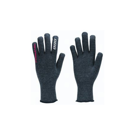 BBB Inner Gloves with Infrared Technology, grey, unisize