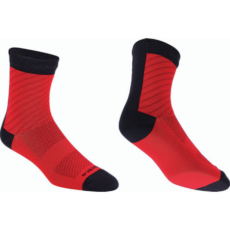 Socken Thermofeet rot 35-38, 150mm Bund, für kalte Wetterbedingungen