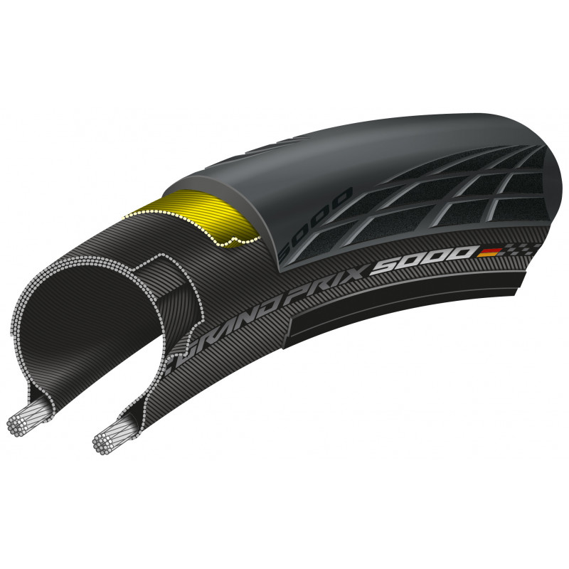 Continental Grand Prix GP 5000, 700x25C, faltbar