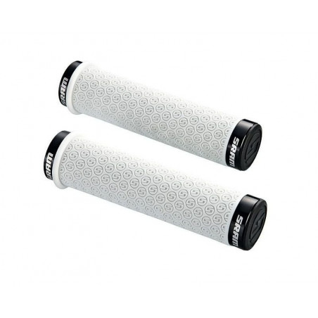 Lenkergriff SRAM LockingGrips DH Silikon 130mm Paar weiss