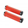 Lenkergriff SRAM LockingGrips DH Silikon 130mm Paar rot