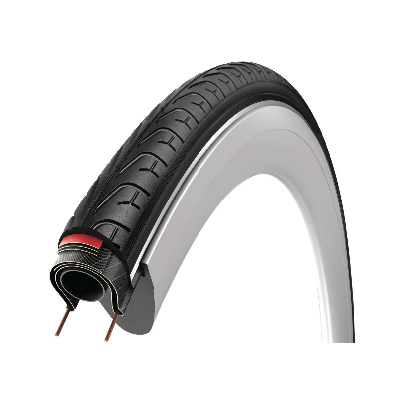 Vittoria Pneu Randonneur 700x32c starr mit Reflexstreifen schwarz