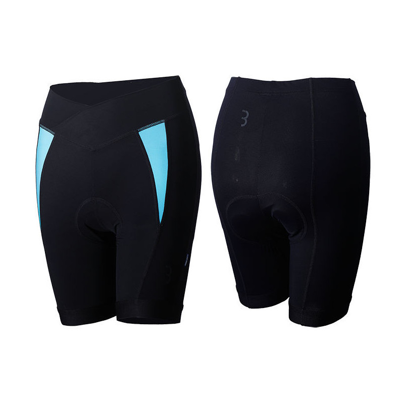 Shorts lady Omnium schwarz-scuba-blau L,