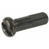 Pro Lock Nippel Messing 14mm schwarz, 2,0mm, 100 Stk.