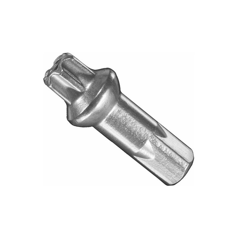 Squorx Pro Head Nippel Alu 15mm silber, 2,0mm, 100 Stk.