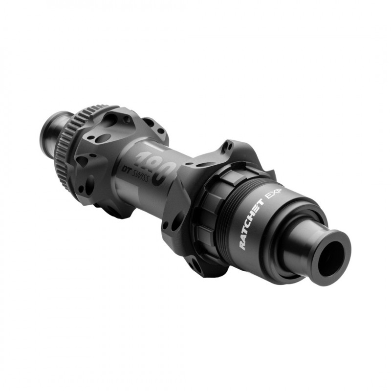 DT Nabe 180 SPLINE 142/12 CL 24L 142/12mm, Center-lock, 24 Loch, Sram XDR, Ratchet EXP