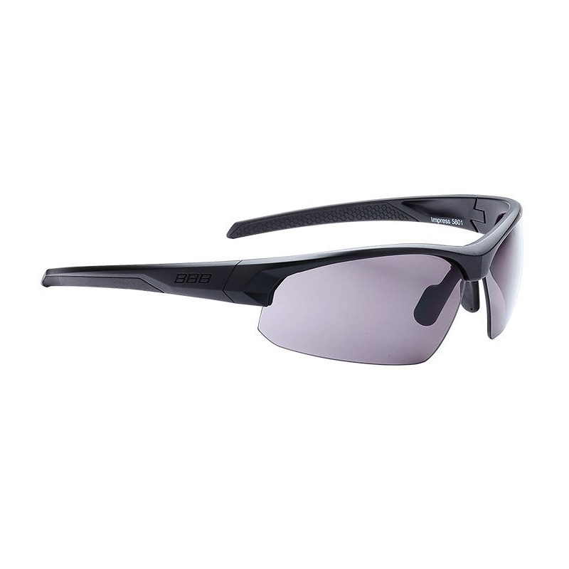 Brille Impress schwarz-matt/Glas schwarz