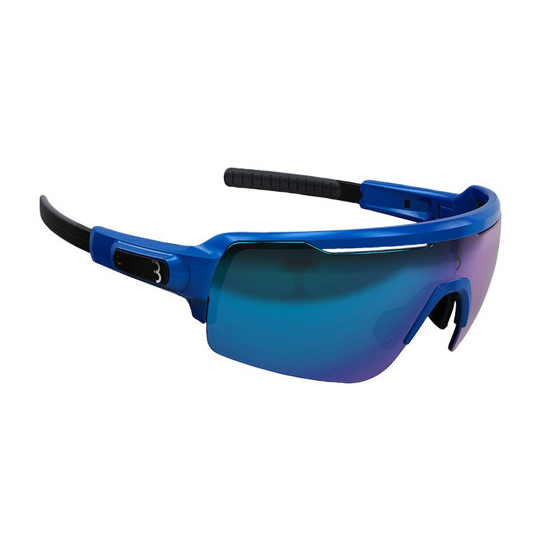 Brille cobalt-metallic-glanz Modell Commander