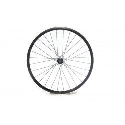 Front Rim Set, 24 x 28H, Mini Alu Hub 100 mm (Black)