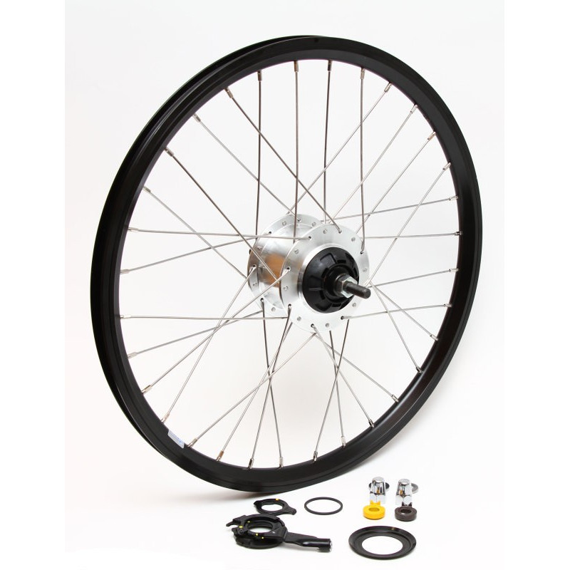 Rear Rim Set,20'x32H, Shim. Nexus 7 S 7spd Hub,130mm