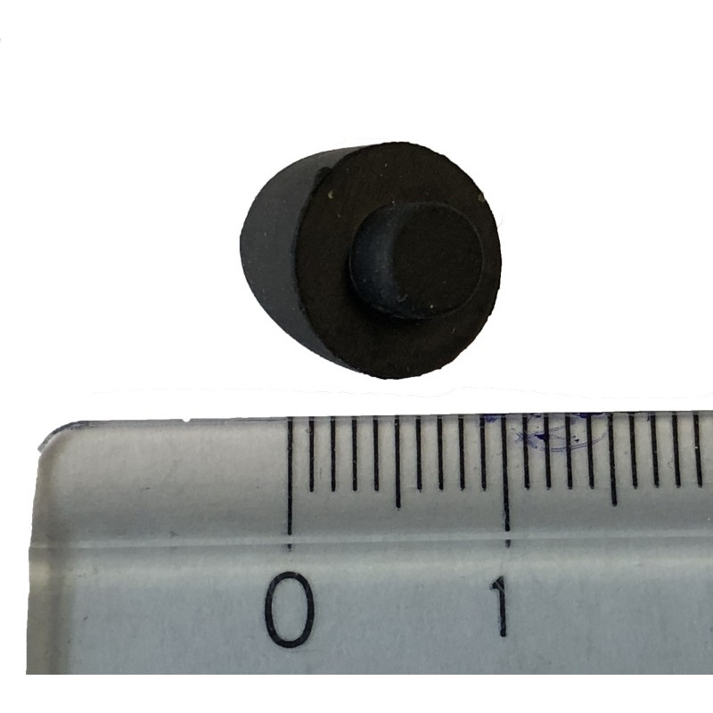 HINGE SHAFT PLUG, OCL JOINT,BLACK,10.2MM TERN