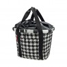 Klick-fix Korb Bikebasket schwarz fifties