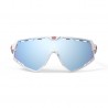 Rudy Project Defender Brille white gloss-fade blue, multilaser ice