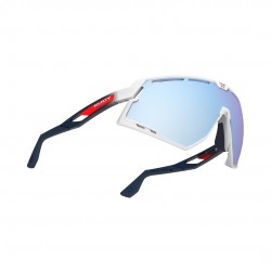 Rudy Project Defender Brille white gloss-fade blue, multilaser ice