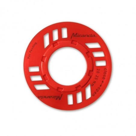 Kettenschutz für Bosch Antrieb, rot mit O-Ring