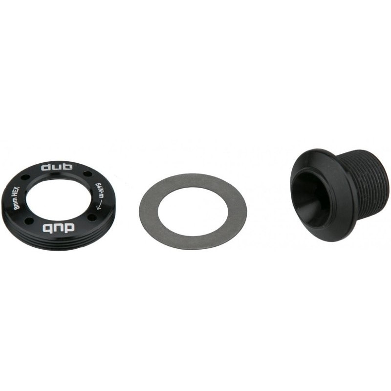 CRANK ARM BOLT KIT SELF-EXTRACTING M18/M30 DUB BLACK