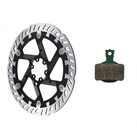 MT eSTOP   Kit 203/P - 7.S: Disc MDR-P 6-Loch und Bremsb. 7.S,Sport (VE :1 Set)