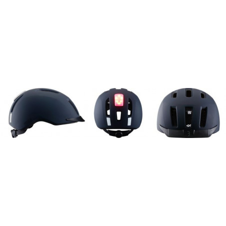 Helm Grid matt schwarz L (58-62cm)