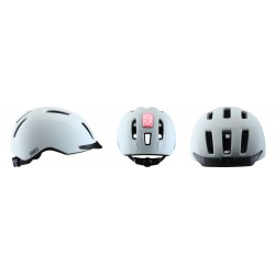 Helm Grid matt weiss M...