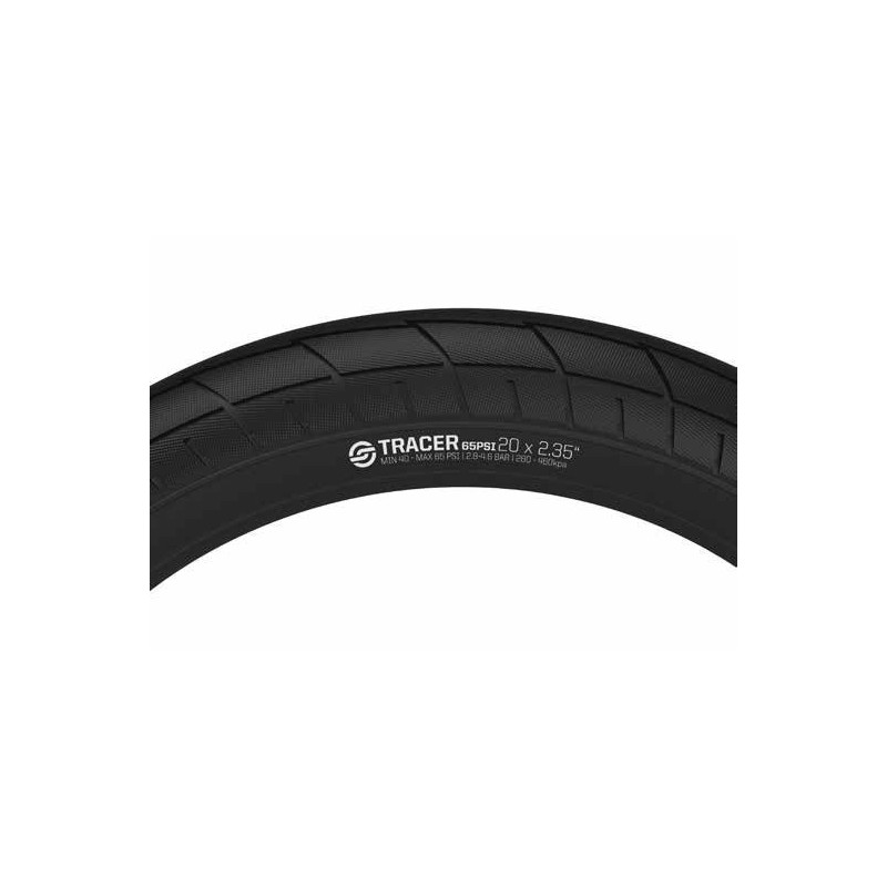 TRACER tire, 65 psi, 18' x  2.20', black salt