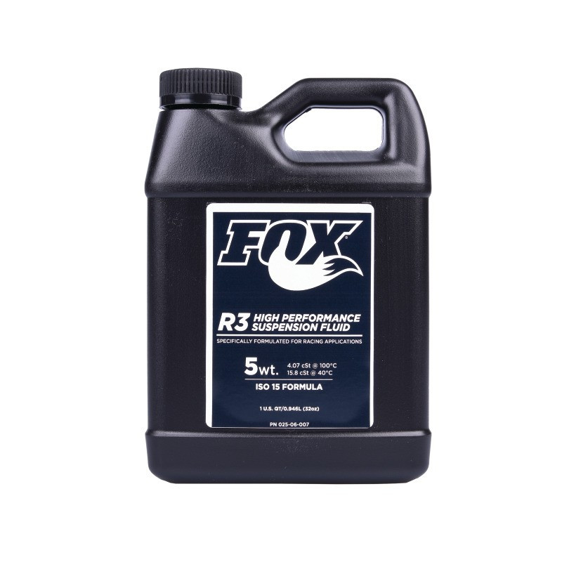 FOX Oil Suspension Fluid 1.00 Quart R3 5WT ISO