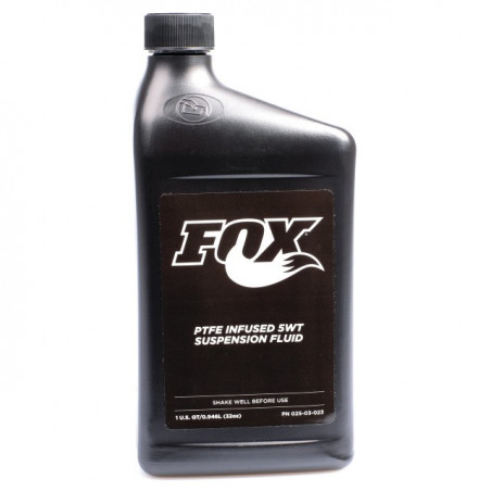 FOX Oil Suspension Fluid 5wt Teflon Infused 1.0 US Quart