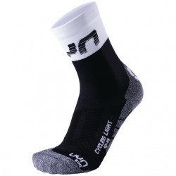 UYN Man Cycling Light Socks black /white 42-44