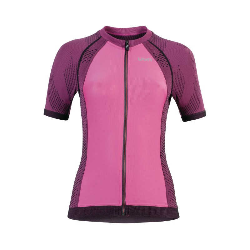 UYN Lady Bike Activyon Shirt short sleeve violet rose / pink / black