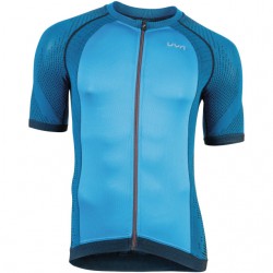 UYN Man Bike Activyon Shirt short sleeve blue dodger / anthracite / black