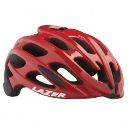 LAZER Unisex Road Blade+ Helm red black