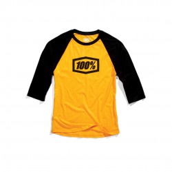 100% Tech Essential 3/4 Shirt gelb