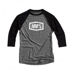 100% Tech Essential 3/4 Shirt grau
