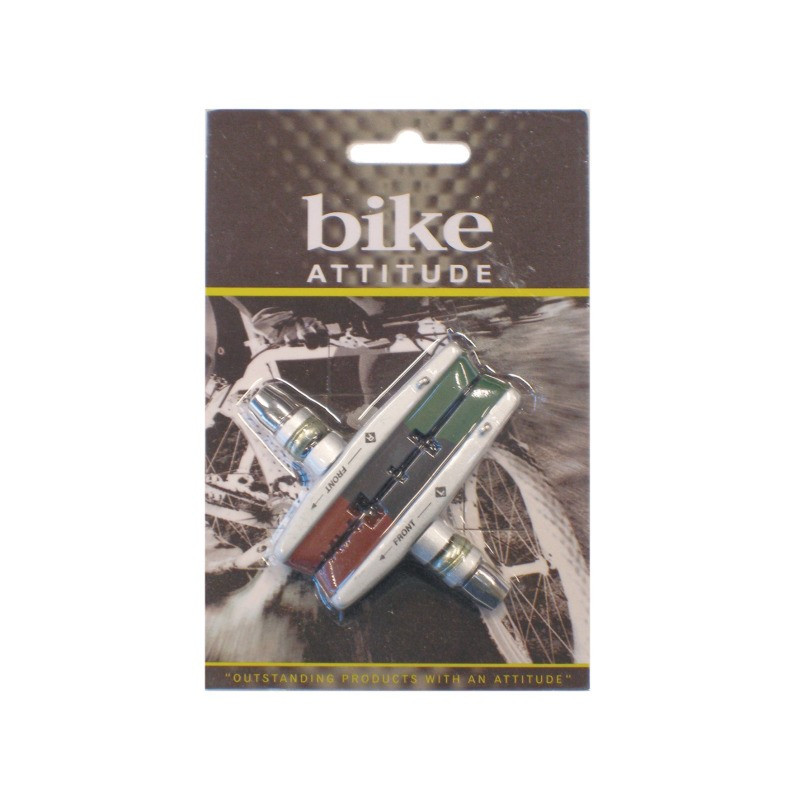 Bike Attitude Bremsgummi MTB-995VCR Kompatibel mit XTR, XT Bremsschuhen
