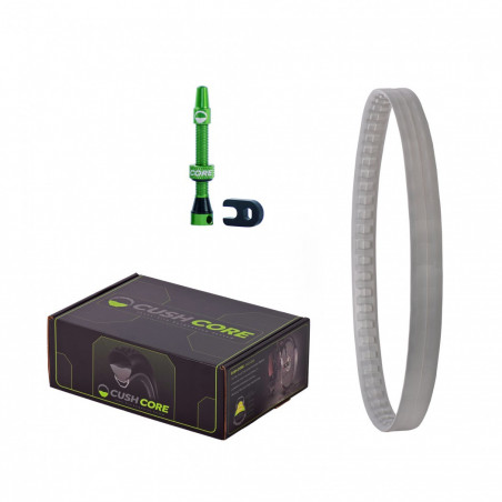 CushCore XC Single 650B". 1 x CushCore XC Insert 650B", 1 x CushCore Tubeless Air Valve Tubeless.